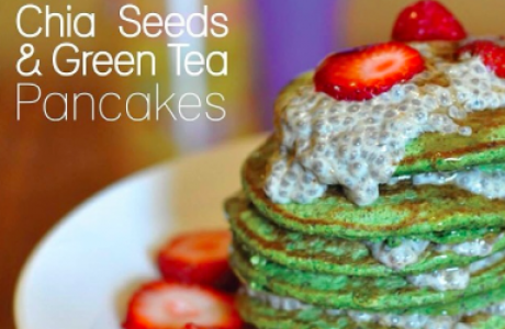 Pancakes Chia Seed & Green Tea